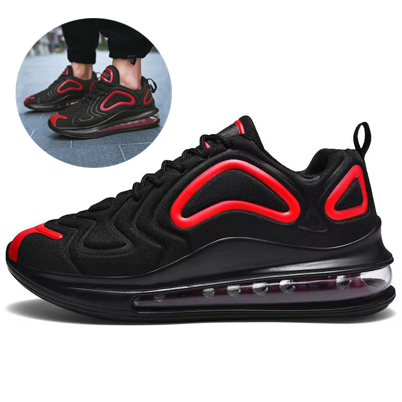Men's Black Air Cushion Sneakers – Side view