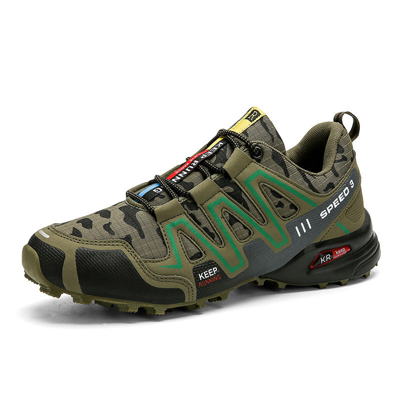 Men's Tactical Hiking Shoes – Durable Non-Slip Trekking Sneakers – Full product view