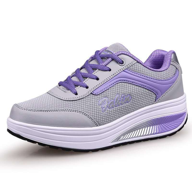 Women's Comfort Travel Sneakers – Low Heel Everyday Walking Shoes – Full product view